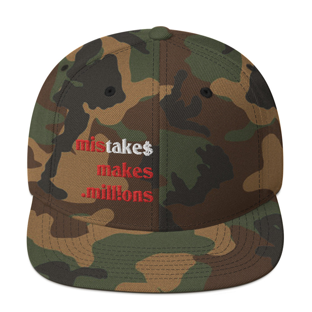don't quit snapback