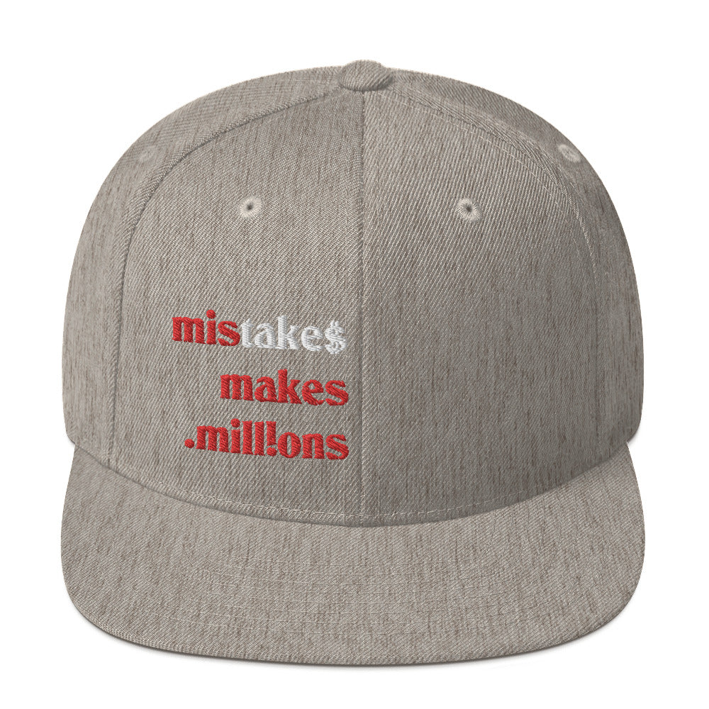 don't quit snapback