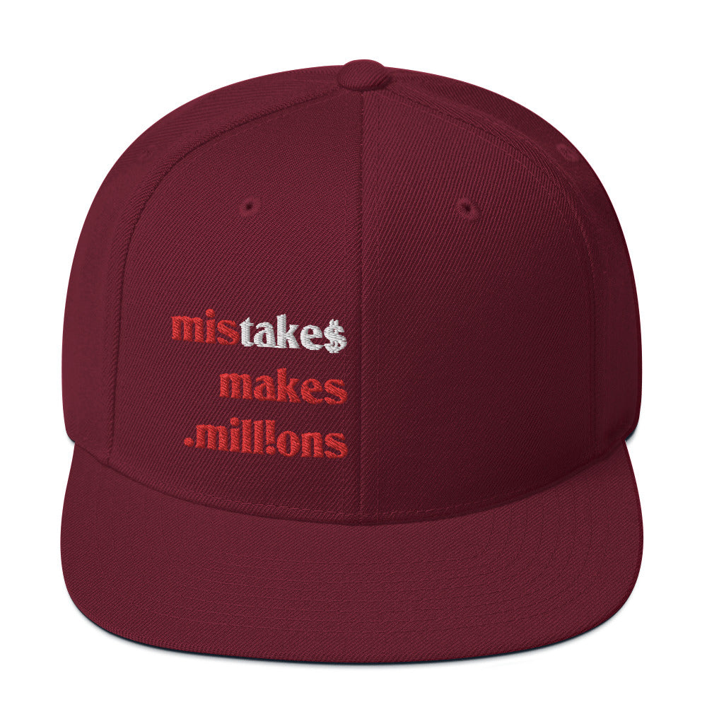 don't quit snapback