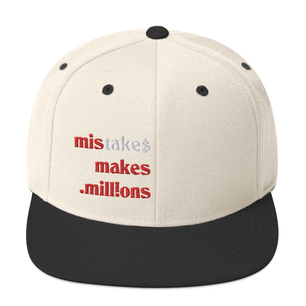 don't quit snapback
