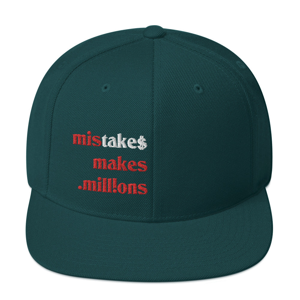 don't quit snapback