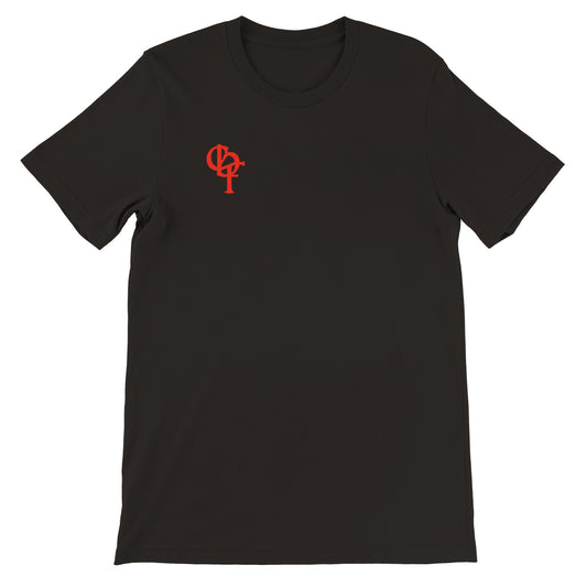 the logo *red